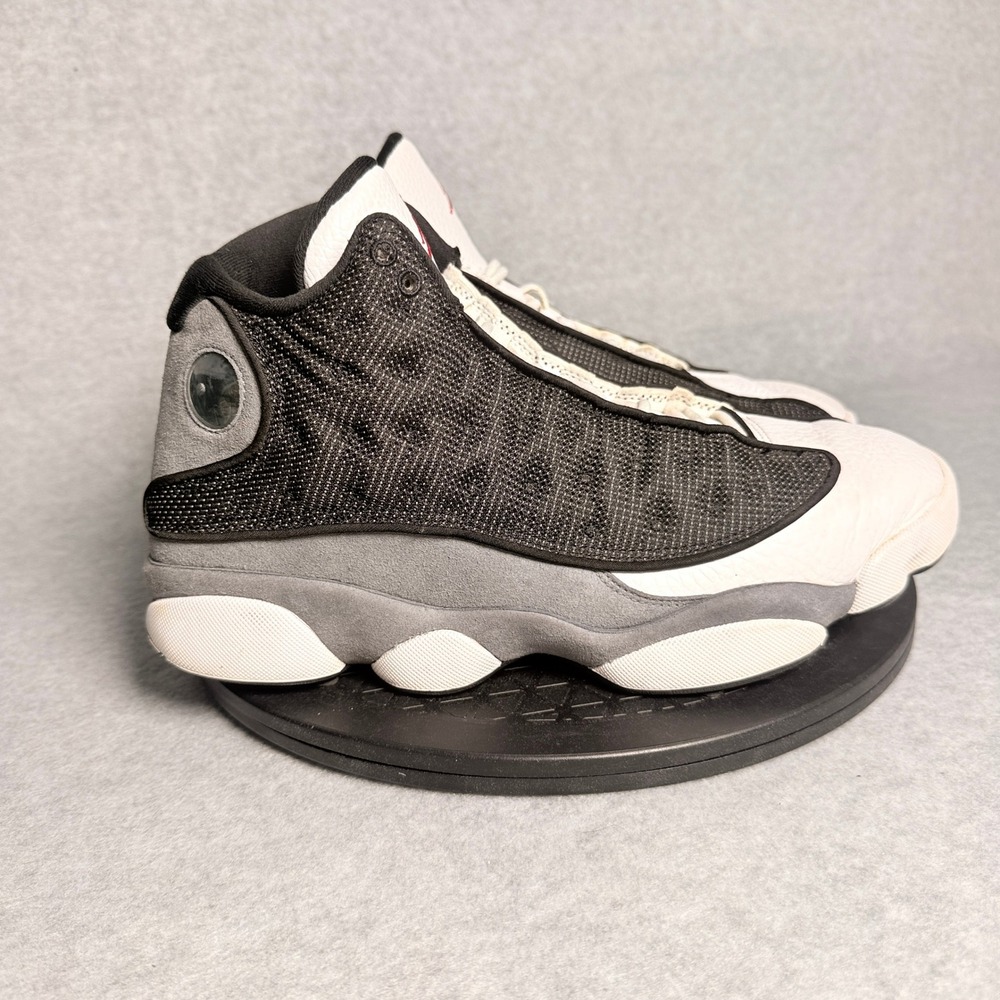 Air Jordan 13 Retro Wolf Grey White Black Sneakers DJ5982-060 Mens 9.5